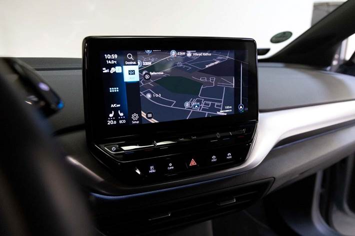 Grå VW ID.4 fra 2022