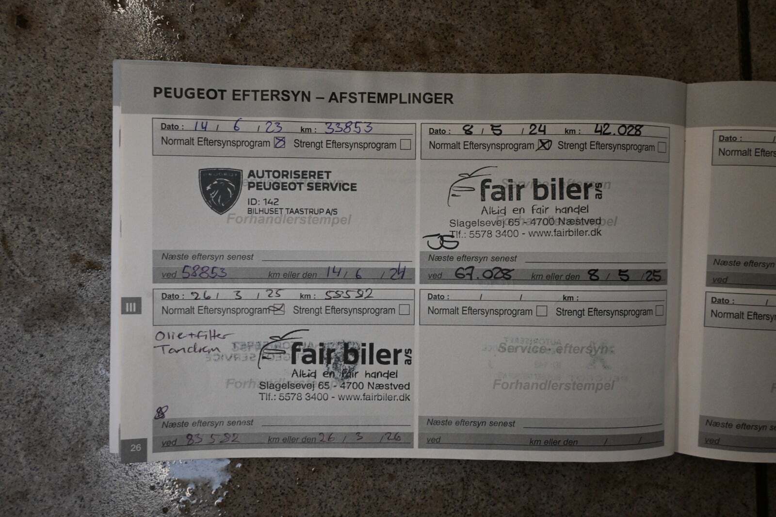 Hvid Peugeot 3008 fra 2020