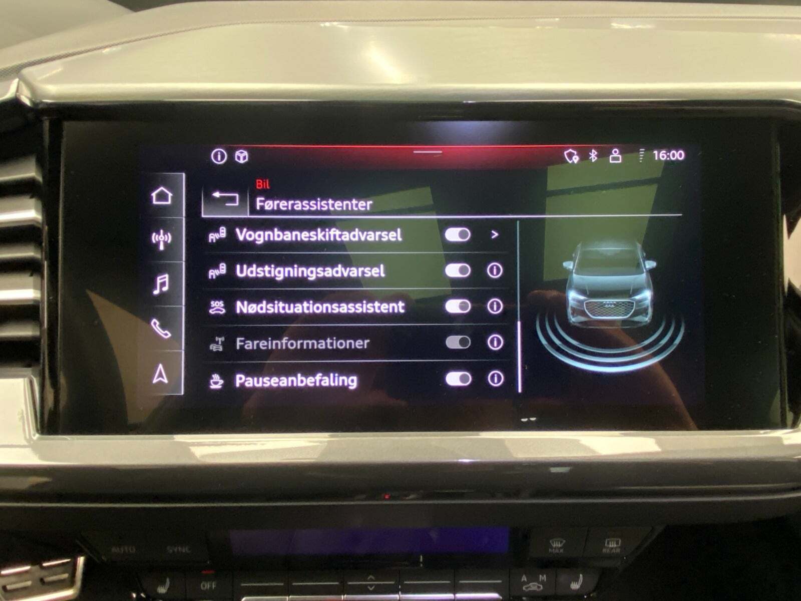 Sort Audi Q4 e-tron fra 2022