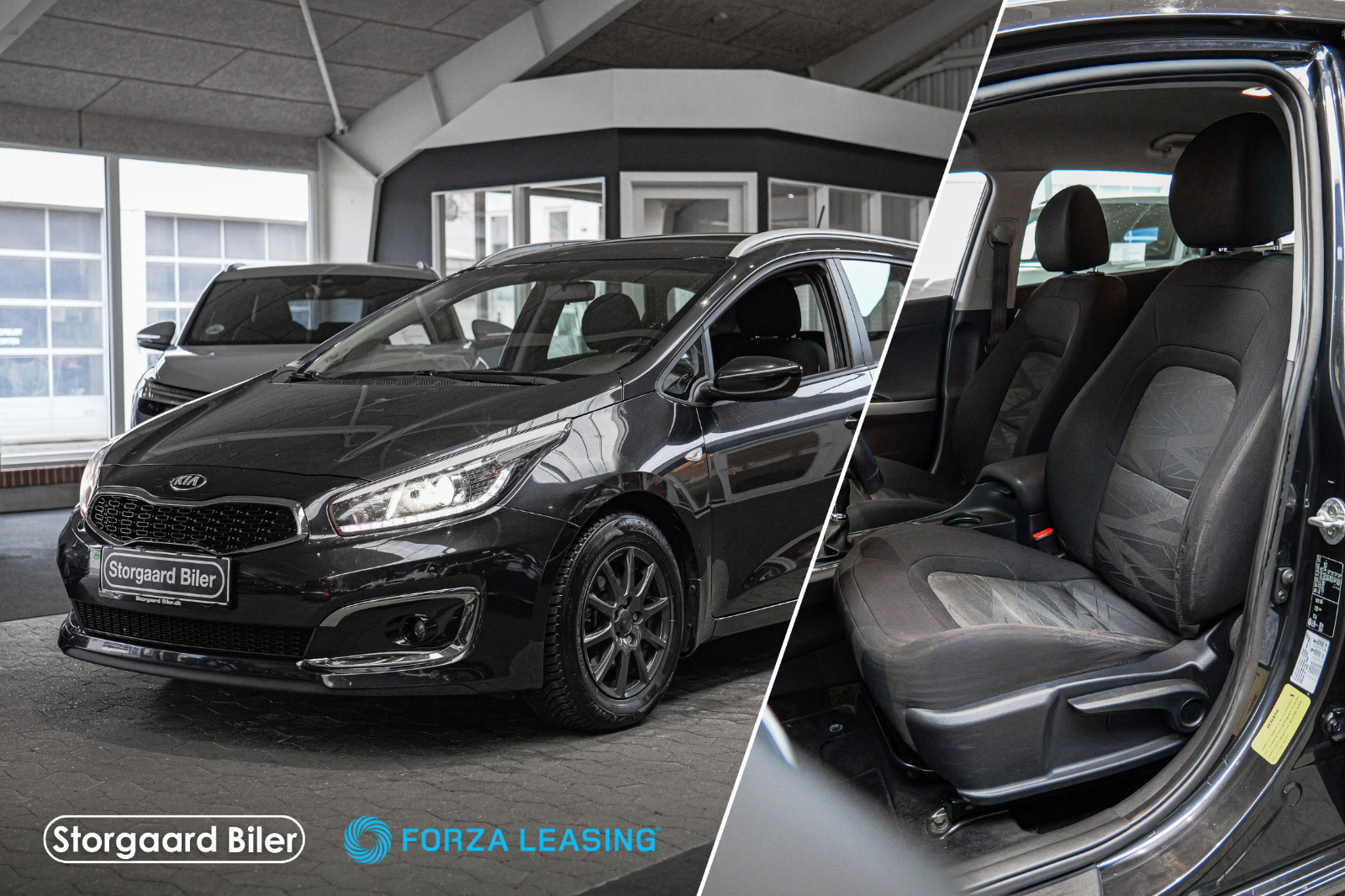 Sort Kia Ceed fra 2016