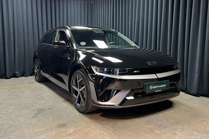 Sort Hyundai Ioniq 5 fra 2026 set udefra