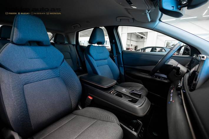 Sort Nissan Ariya fra 2025