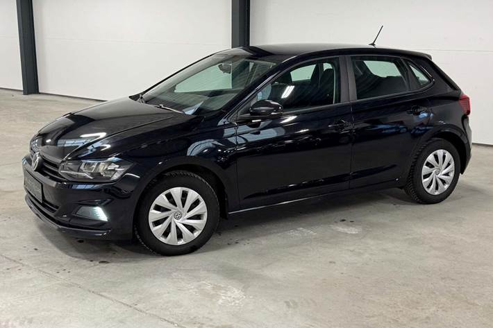 Sort VW Polo fra 2018