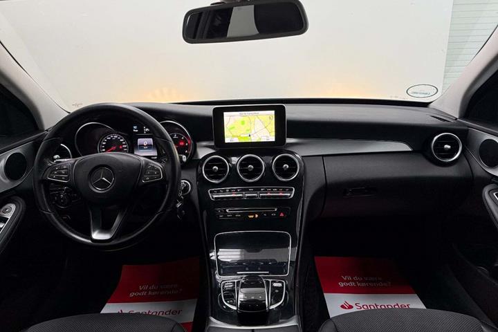 Hvid Mercedes C220 d fra 2015