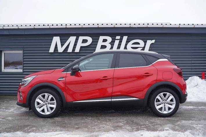 Rød Renault Captur fra 2021