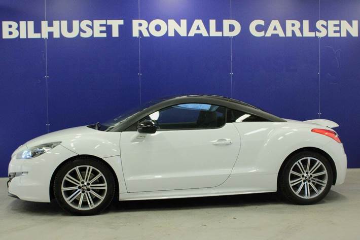 Hvid Peugeot RCZ fra 2014