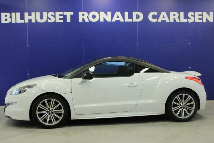 Hvid Peugeot RCZ fra 2014