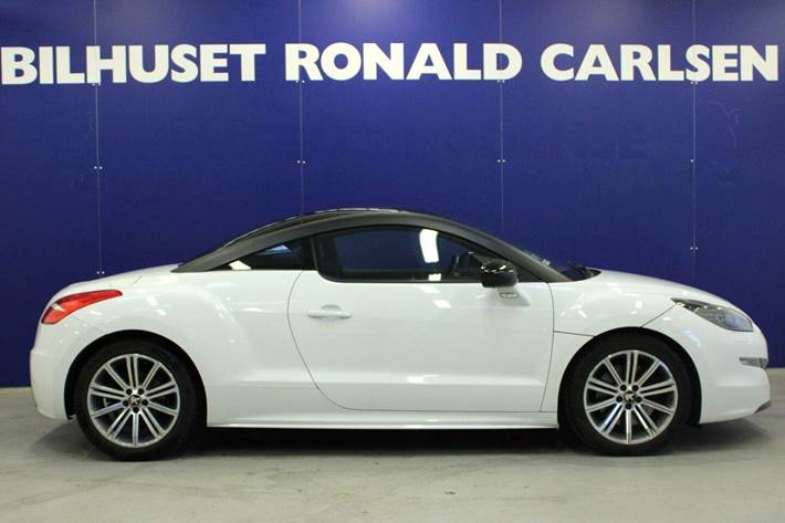 Hvid Peugeot RCZ fra 2014