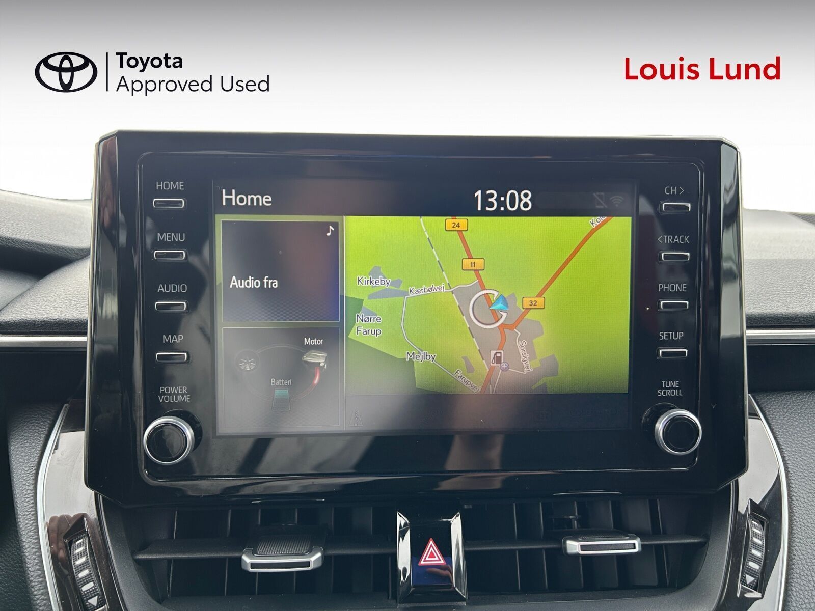 Sølv Toyota Corolla fra 2019