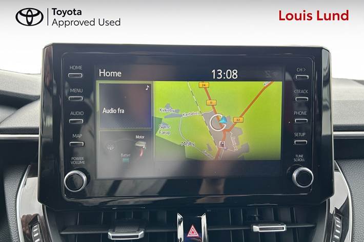 Sølv Toyota Corolla fra 2019