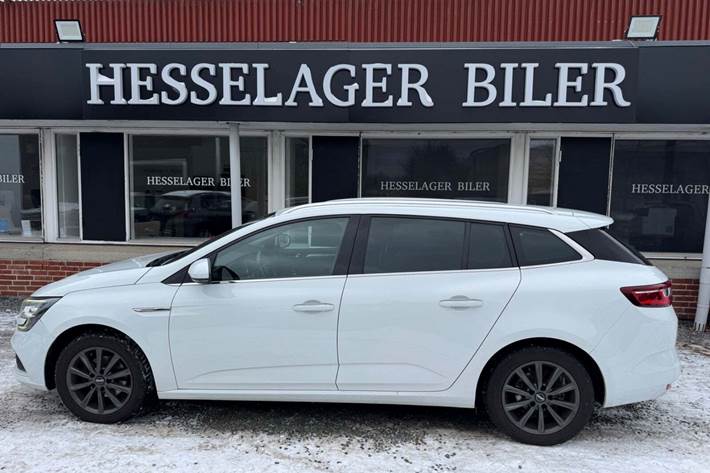 Hvid Renault Megane IV fra 2018