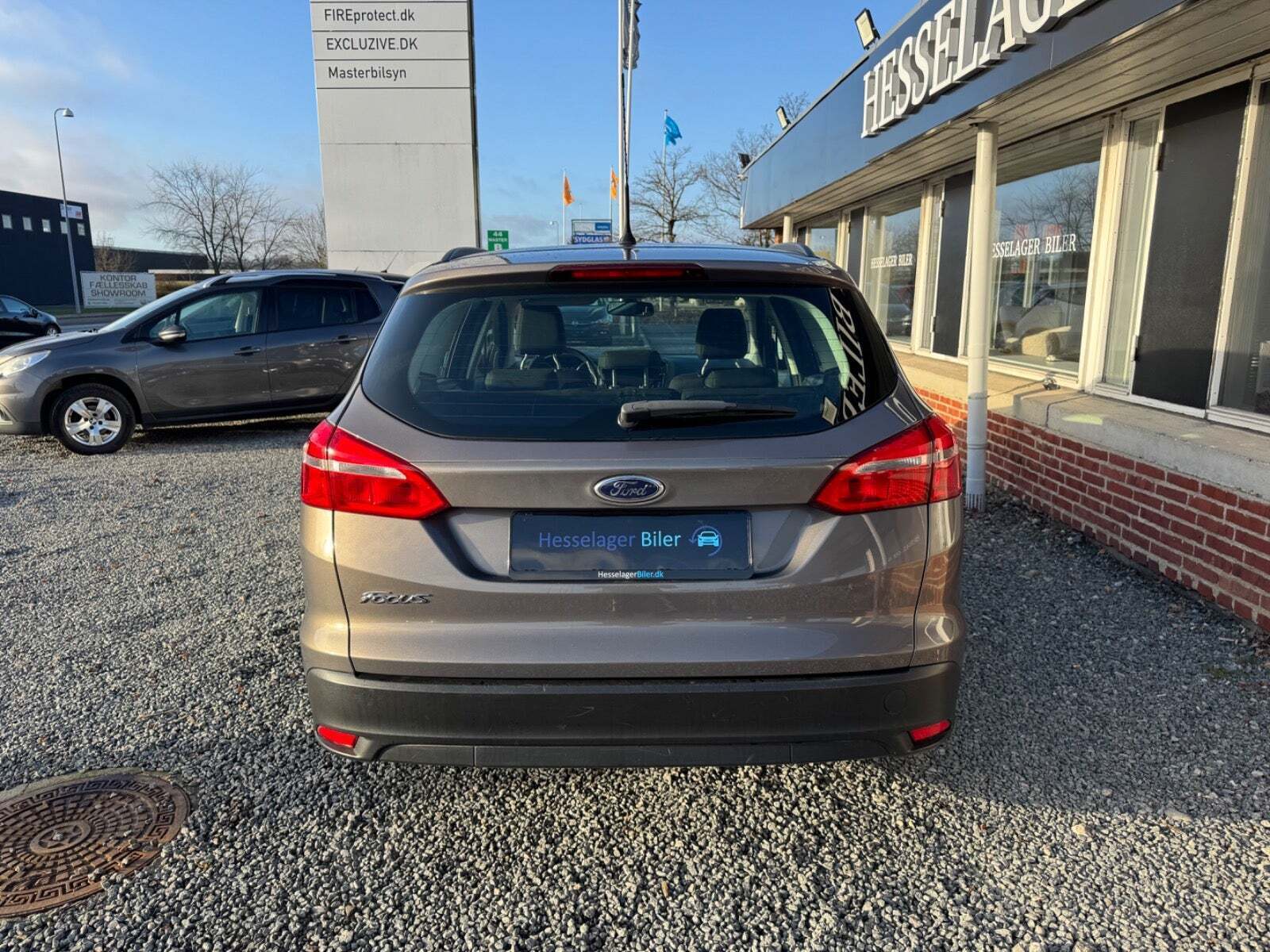 Sølv Ford Focus fra 2016