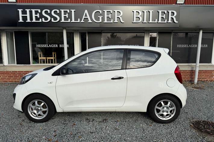 Hvid Kia Picanto fra 2014