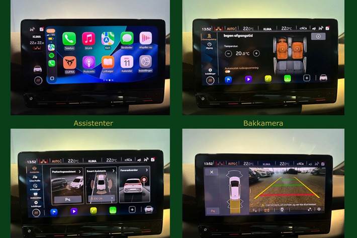 Blå Cupra Born fra 2022