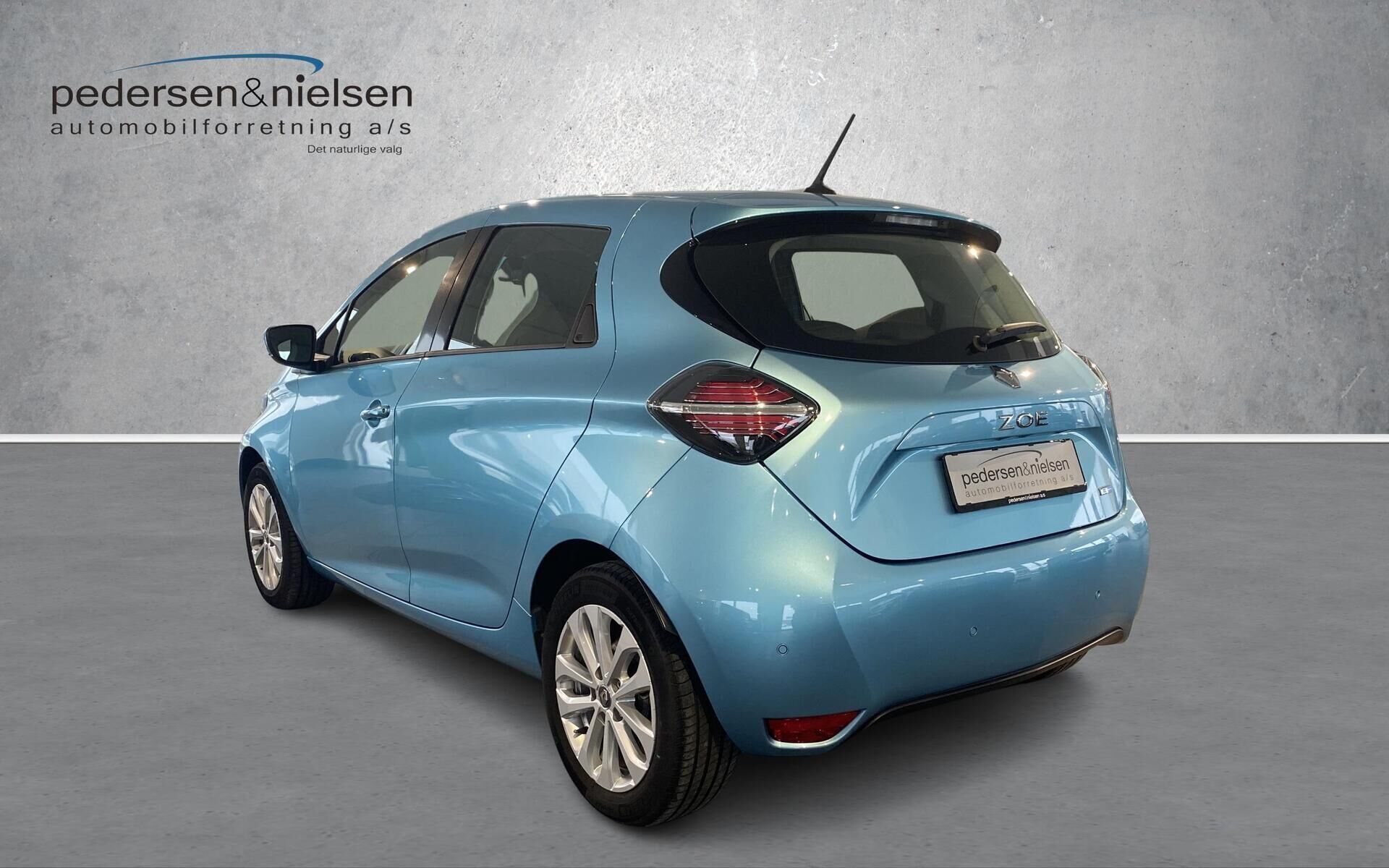 Blå Renault Zoe fra 2021
