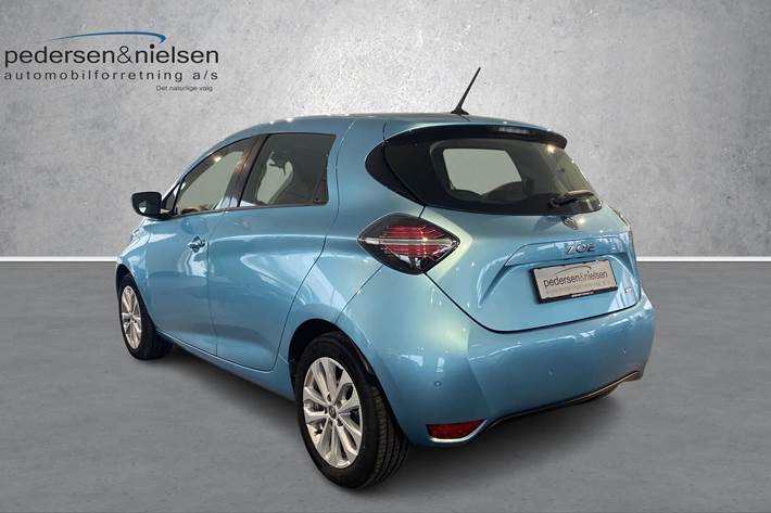 Blå Renault Zoe fra 2021