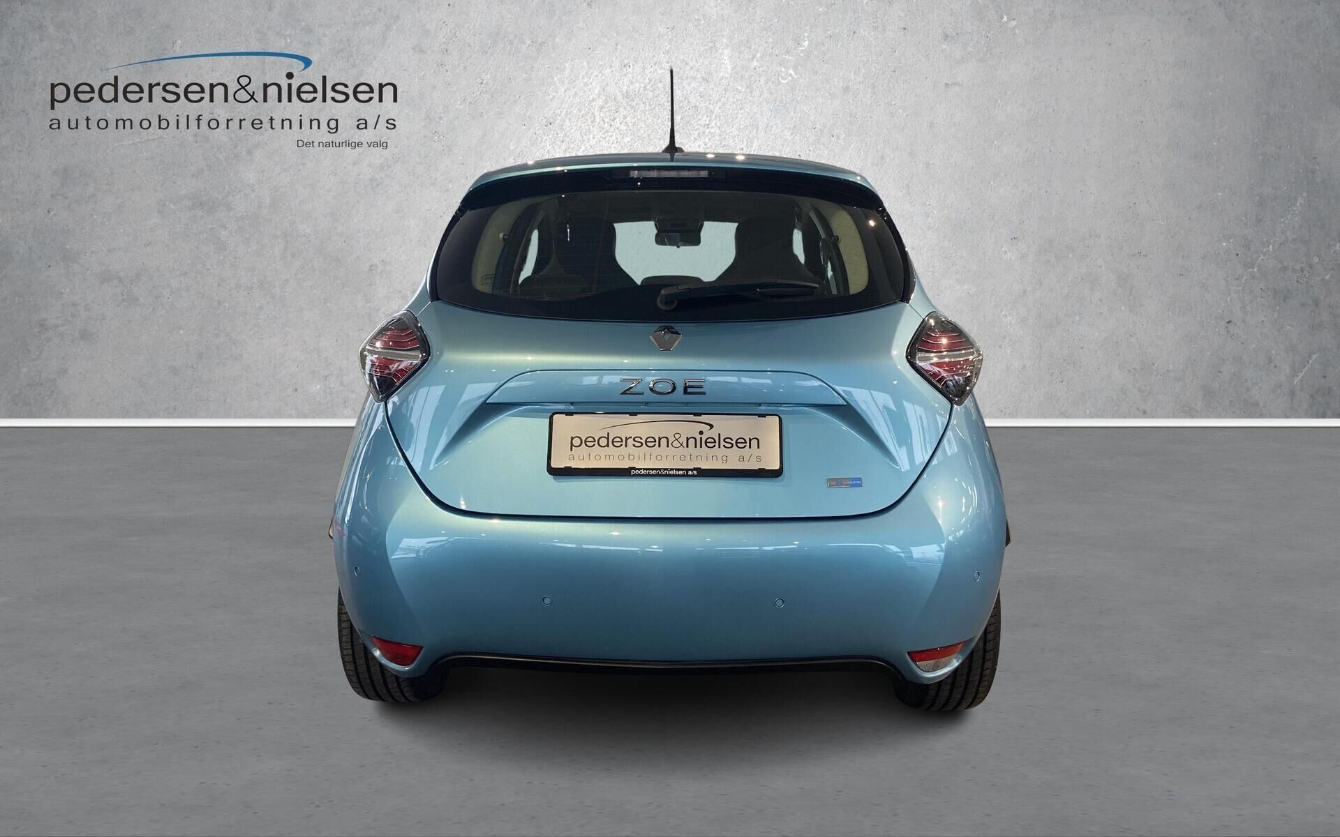 Blå Renault Zoe fra 2021