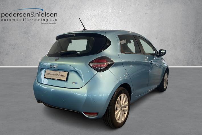 Blå Renault Zoe fra 2021