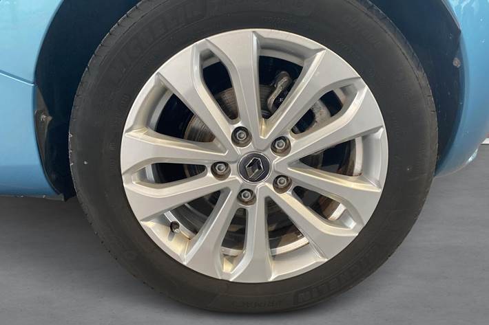Blå Renault Zoe fra 2021