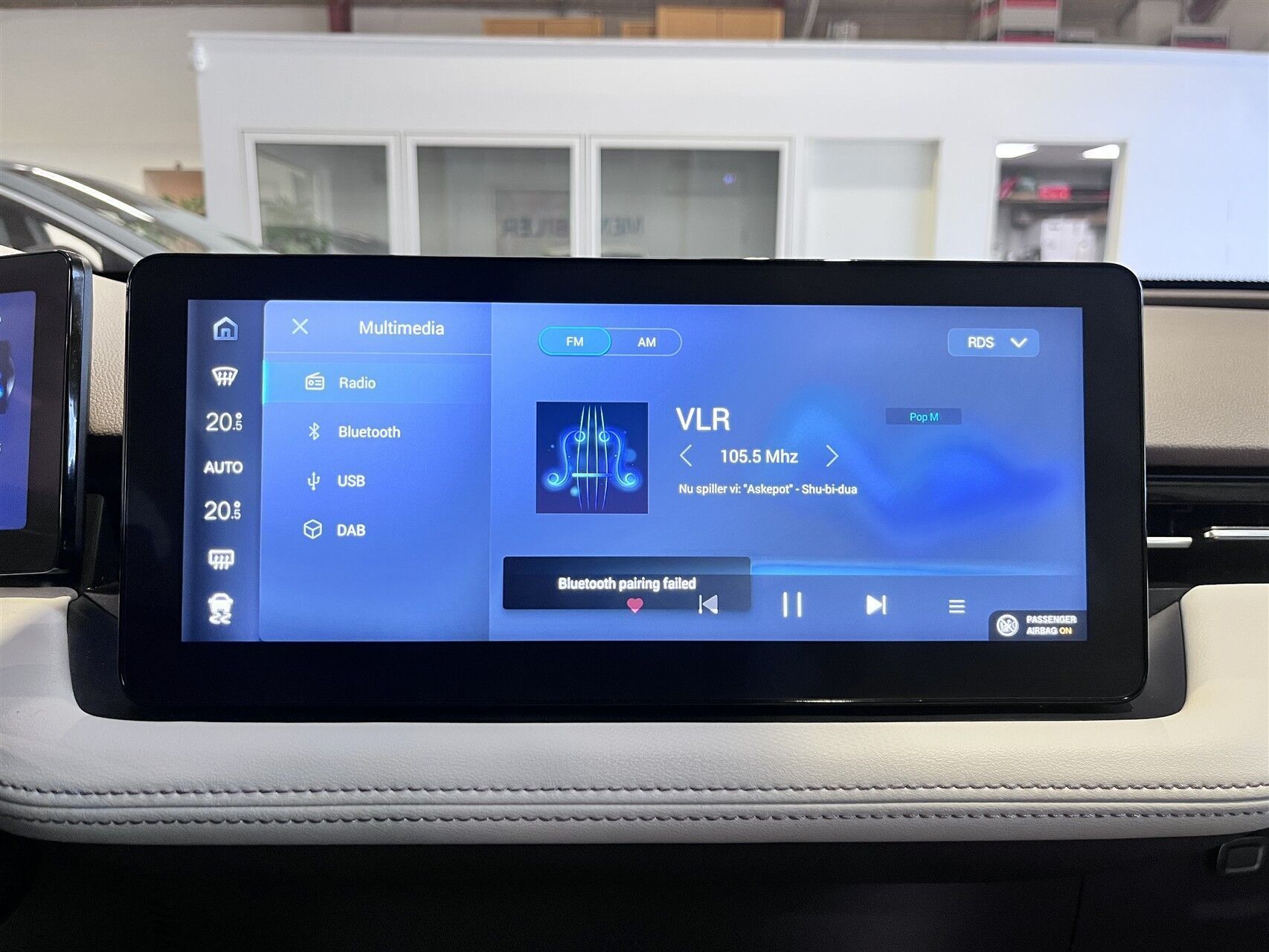 Hvid Aiways U5 fra 2021