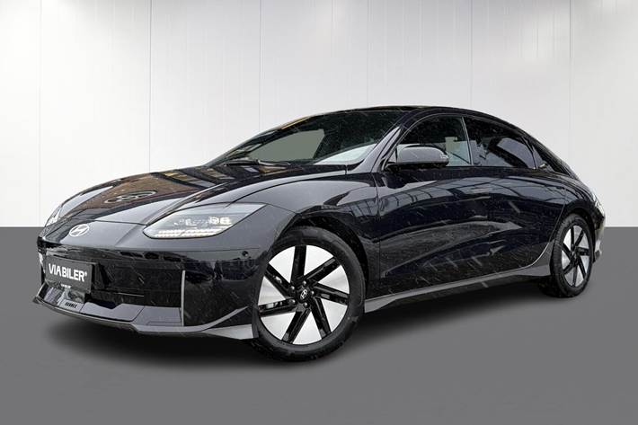 Sort Hyundai Ioniq 6 fra 2025 set udefra