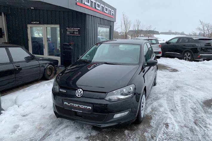Sort VW Polo fra 2017