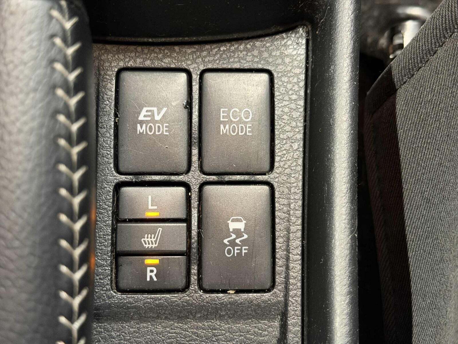 Hvid Toyota Yaris fra 2017