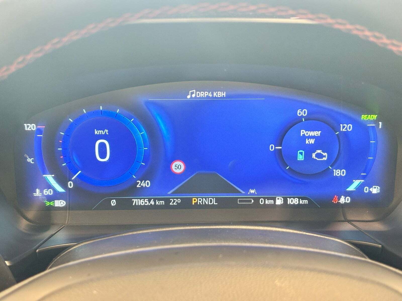 Grå Ford Kuga fra 2020