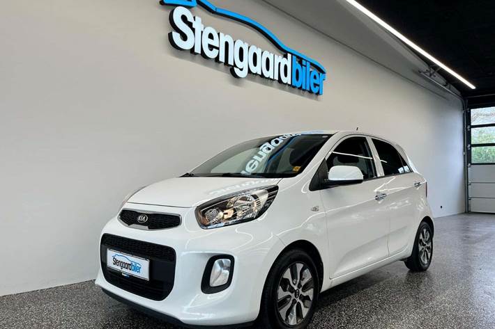 Hvid Kia Picanto fra 2016