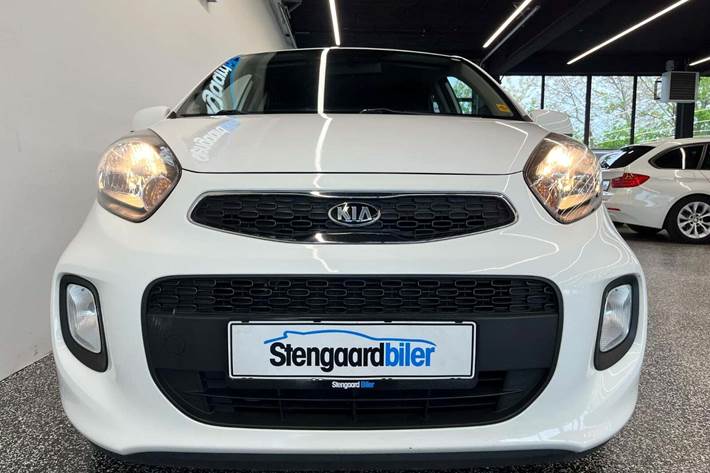 Hvid Kia Picanto fra 2016