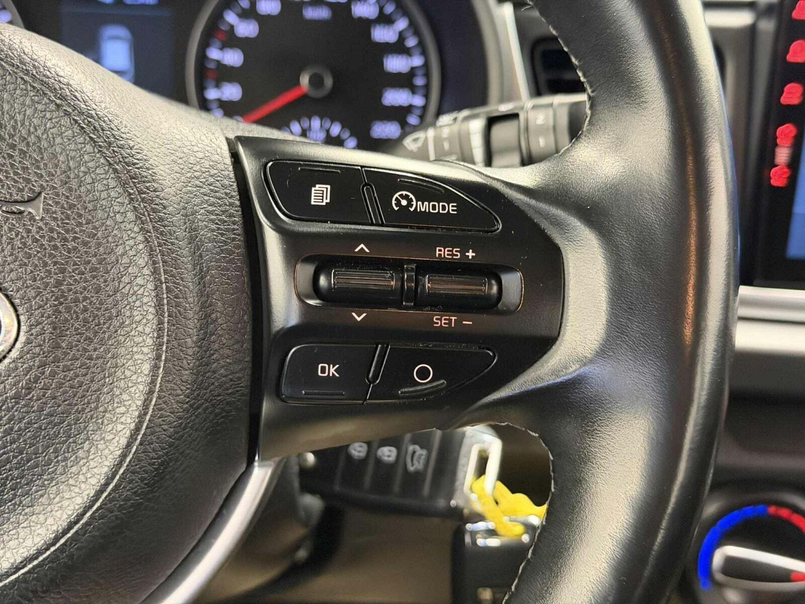 Blå Kia Rio fra 2017