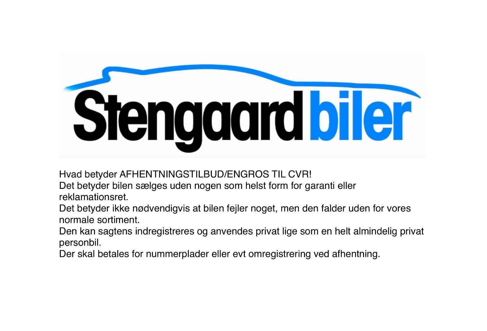 Blå Renault Twingo fra 2015