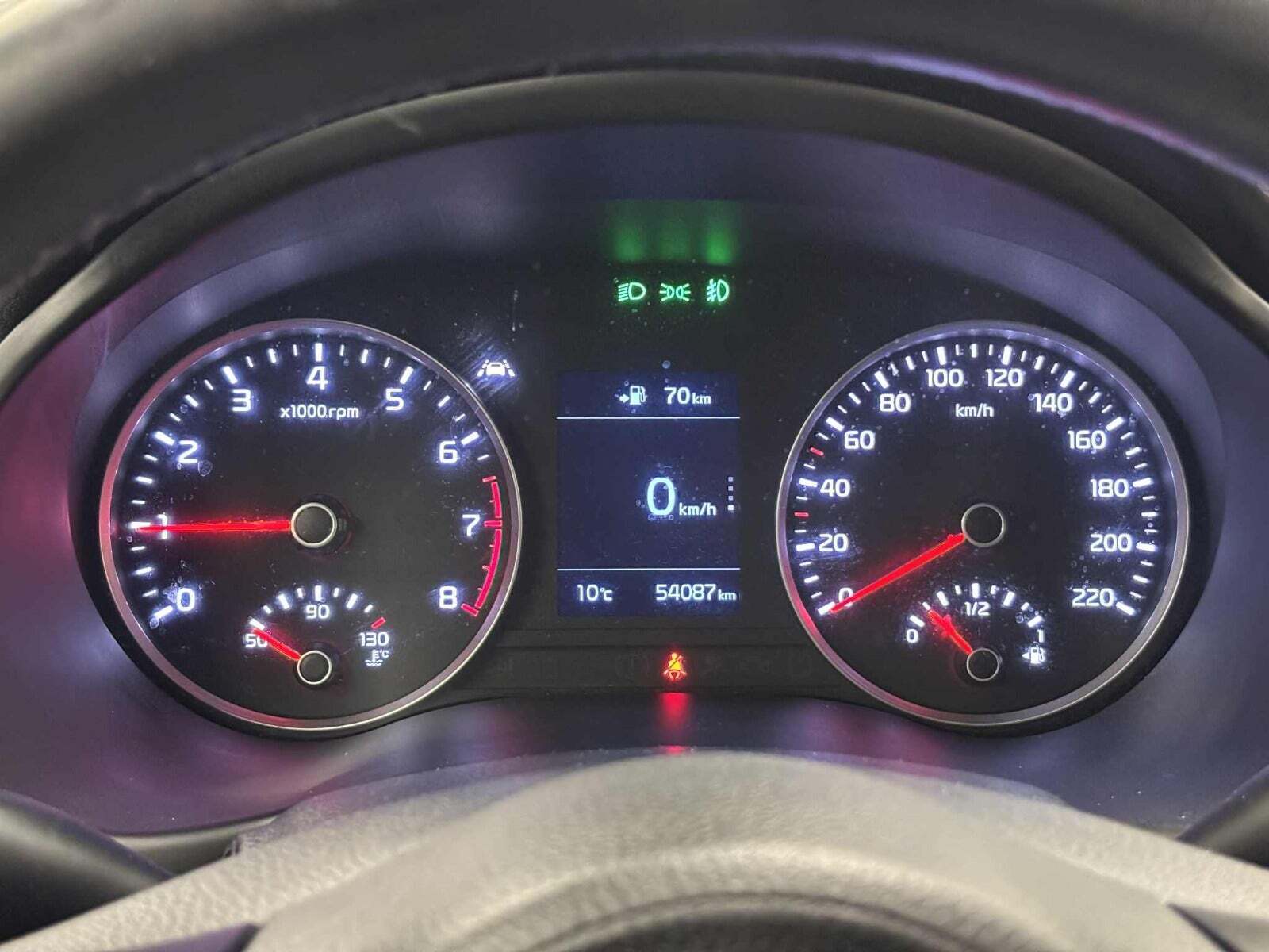 Hvid Kia Rio fra 2020