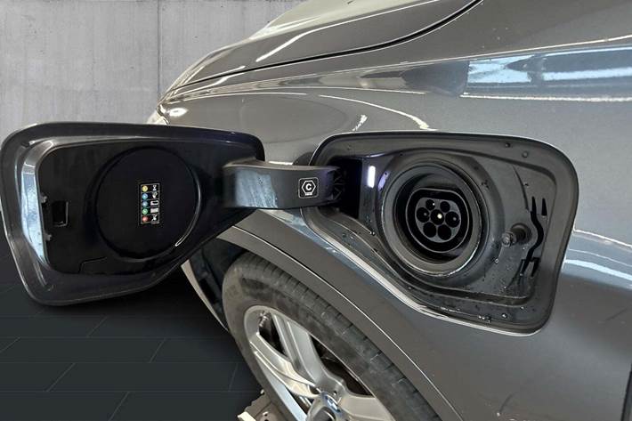 Grå BMW X1 fra 2022