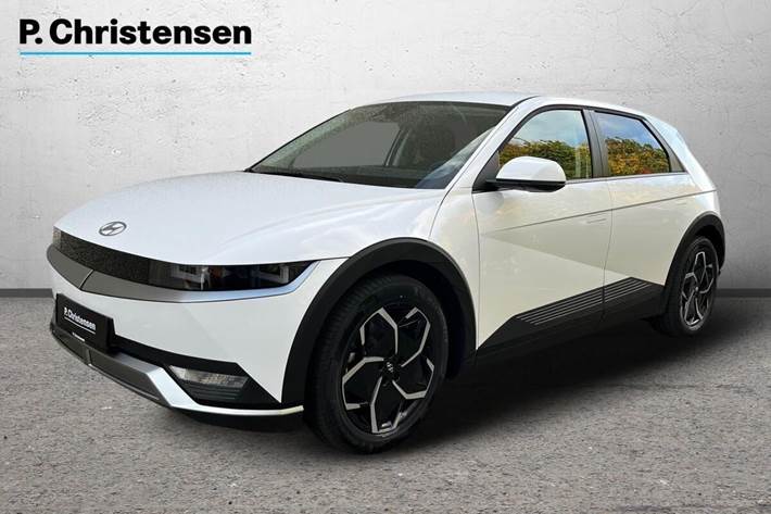 Hvid Hyundai Ioniq 5 fra 2024 set udefra