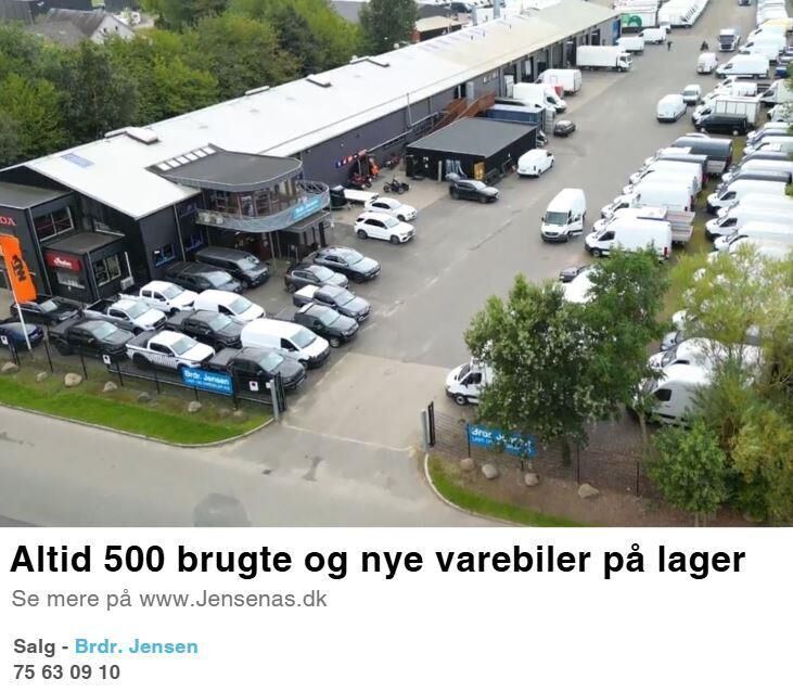 Hvid Ford Transit Connect fra 2018