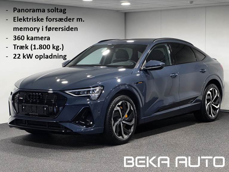 Audi e-tron 55 S-line Sportback quattro