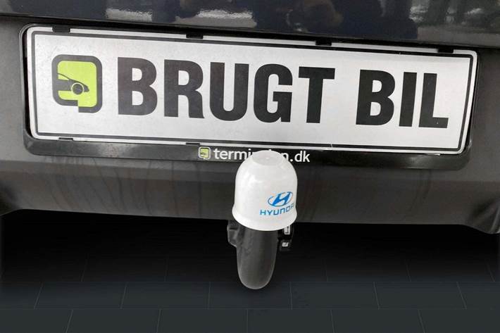 Grå Hyundai i20 fra 2021