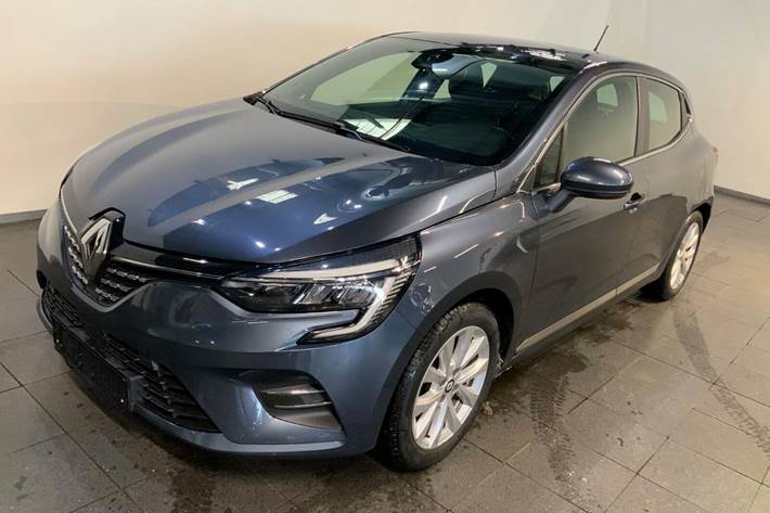 Grå Renault Clio V fra 2022 set udefra