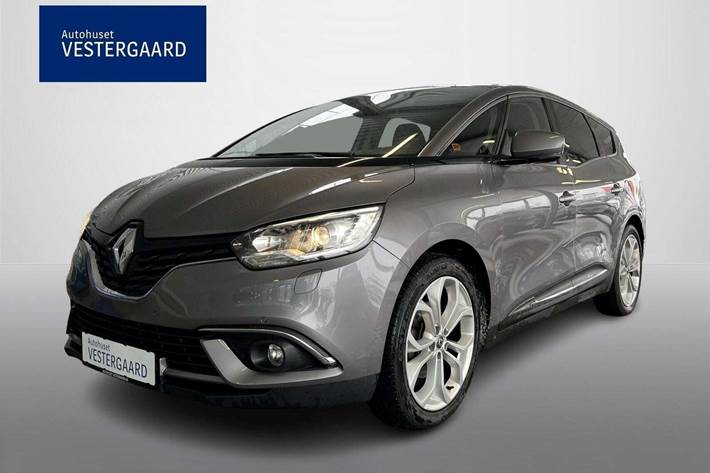 Grå Renault Grand Scenic IV fra 2019 set udefra