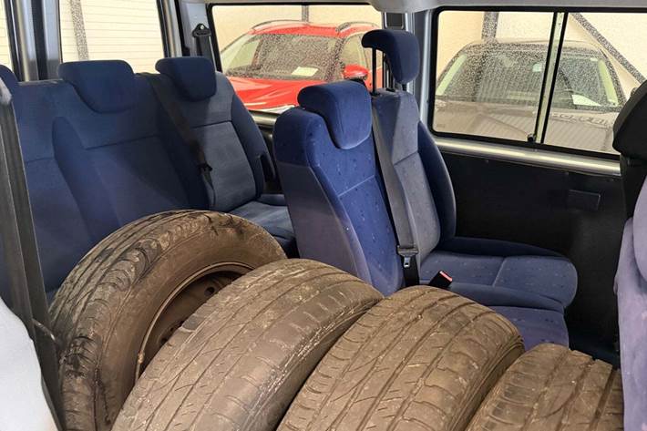 Blå Citroën Jumpy fra 2005