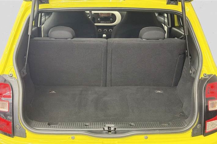 Gul Renault Twingo fra 2015