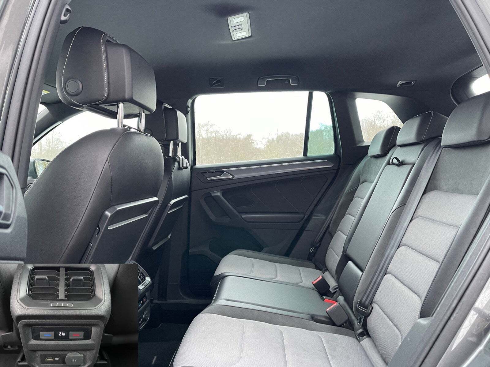 Grå VW Tiguan fra 2019