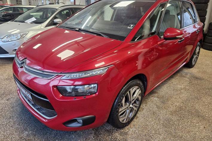 Grå Citroën C4 Picasso fra 2016 set udefra