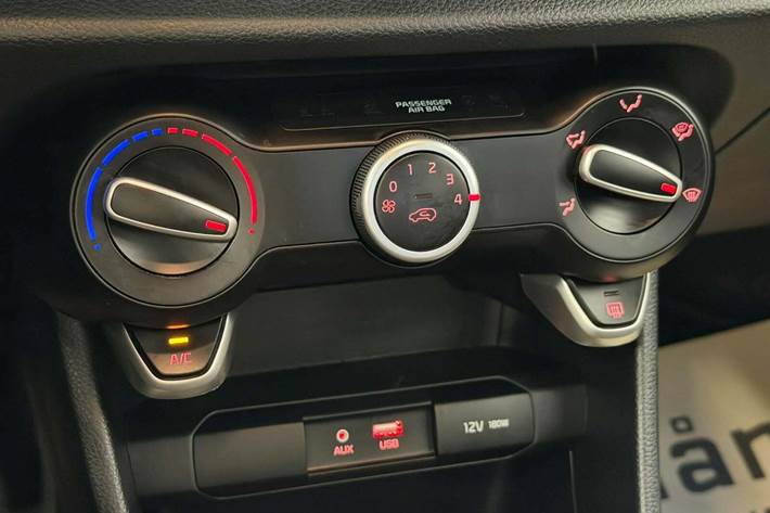 Rød Kia Picanto fra 2017