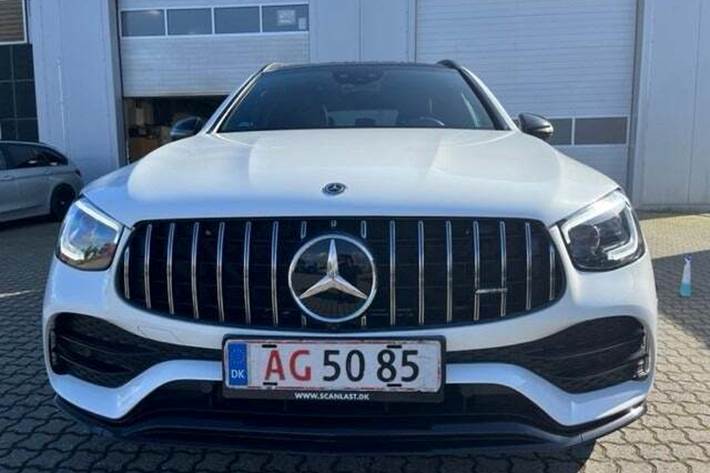 Hvid Mercedes GLC43 fra 2020