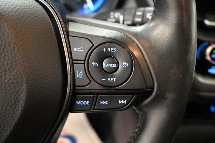 Sølv Toyota Corolla fra 2019