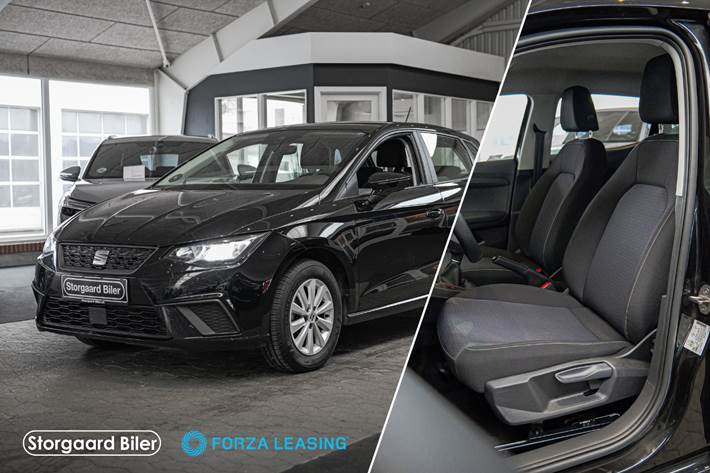 Sort Seat Ibiza fra 2023