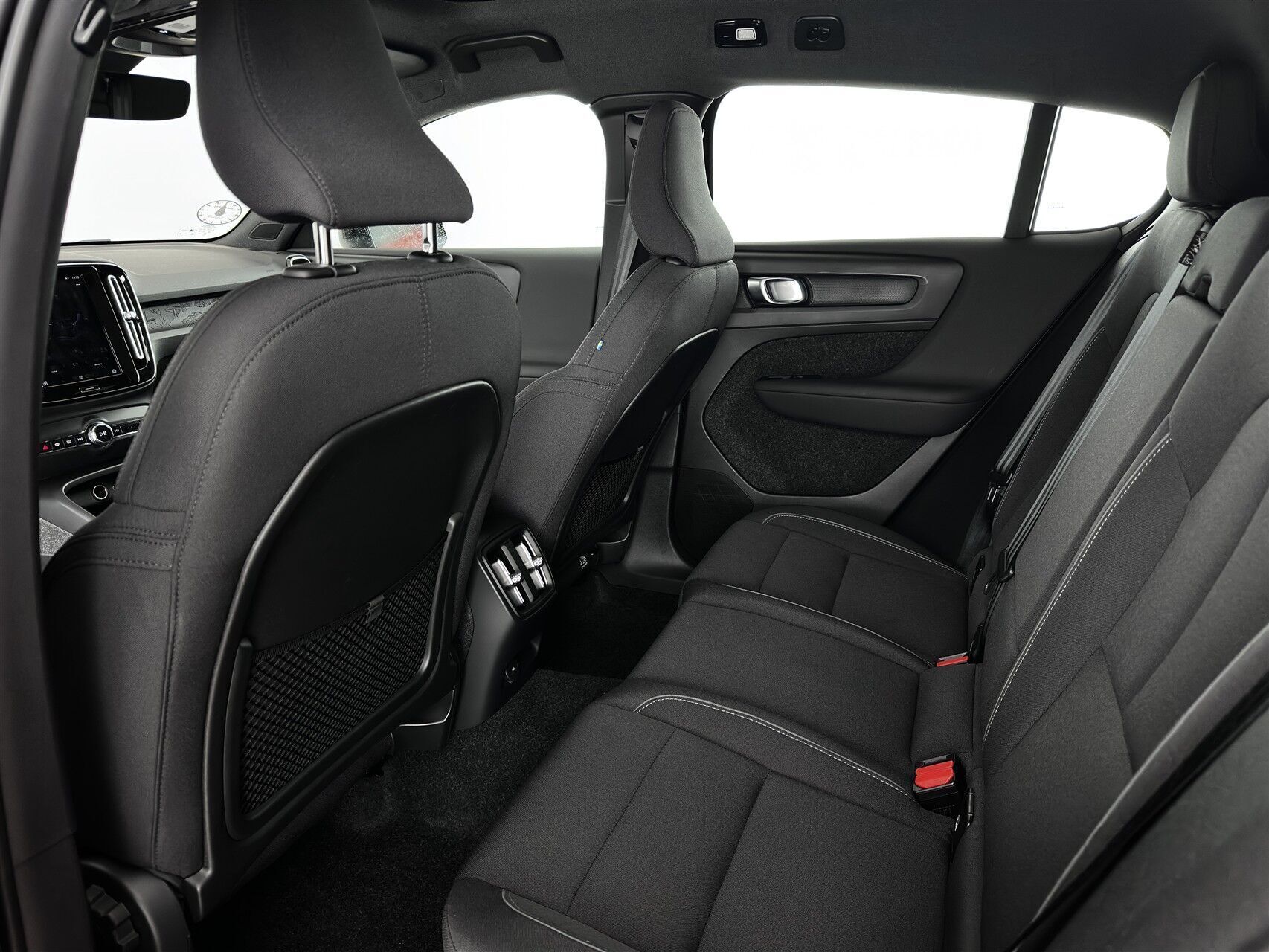 Rød Volvo C40 fra 2023