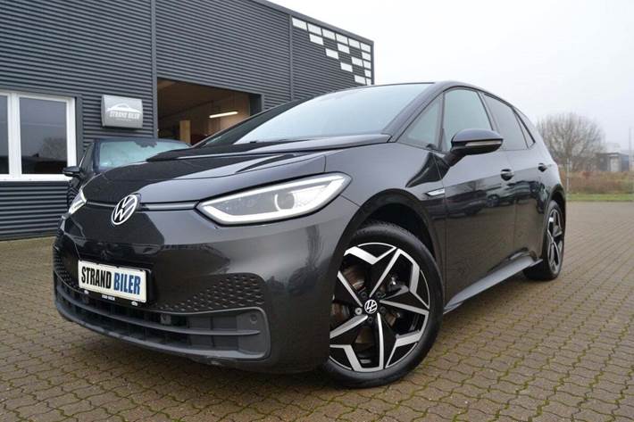Grå VW ID.3 fra 2021